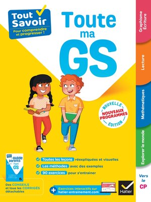 cover image of Tout Savoir Grande Section--Tout-en-un